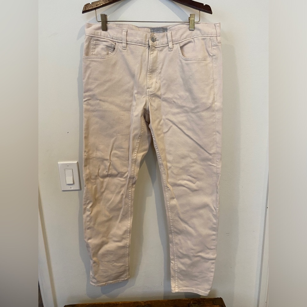 Everlane men’s sandstone 34 X 32 stretch twill 5-pocket pant